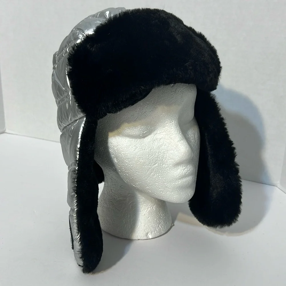 Justice Youth Fleeced Winter Beanie Hat Snowboard